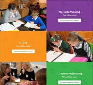 Bright Stars Education web page