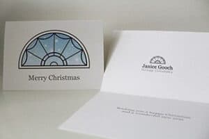 Janice Gooch Christmas card design